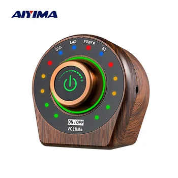 AIYIMA Bluetooth 5.0 Digital, Amplificator de Putere TPA3116 Sunet, Amplificatoare Clasa D Mini Stereo Audio Amp 50Wx2 DIY Acasă Difuzoare