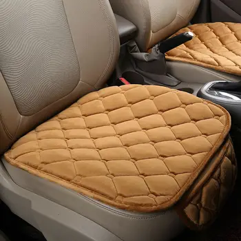 Cald Scaun Auto Acoperă Pernă de Iarna Universal Față de Catifea Scaun Confortabil Pad Pentru Toyota VolksWagen Polo, Chevrolet, KIA BYD