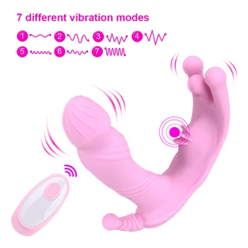 IKOKY Erotice Femei Vibratoare Jucarii Sexuale pentru Femei Stimulator Clitoridian Căldură Vibrator Anal Plug de sex Feminin Masturbator Sex Instrumente de Magazin