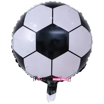10buc/lot 18inch Fotbal Balon de Folie de Fotbal, de Volei, de baschet, Baloane cu Heliu petrecerea de Ziua decor Globos copil jucărie