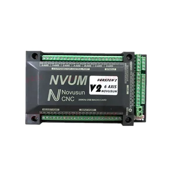 NVUM USB MACH3 Interfață Breakout Bord pentru Stepper Motor controller + 6 Axa MPG Manual generator de Impulsuri