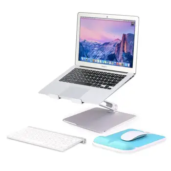 HobbyLane Stand de Laptop din Aliaj de Aluminiu Desktop Raft Pliabil și Multi-funcție de Bază Ajutor de Răcire Vertebră a Gâtului Protector d25