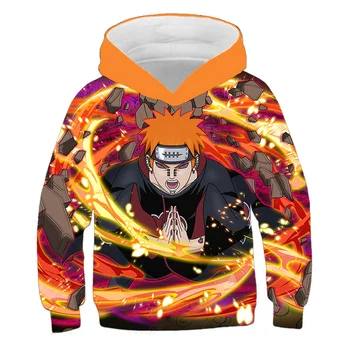 Cool Rock Lee Naruto Hanorace Baieti Pulover Copii Haine Băiat Maneca Lunga Casual, Jachete Cu Glugă Anime De Moda Streetwear