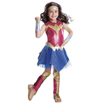E de mirare Fată Costum Copii Dawn Of Justice Dress up super-Erou Cosplay Costum de Halloween Pentru Copii
