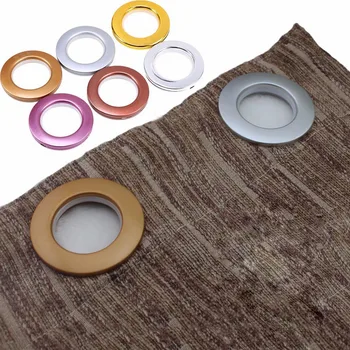 10BUC DIY Cerc de Plastic Ochi Inel de Cusut Banda Cortina Jaluzele Draperie Zgomot Redus Rotund Cortina Cuier Inele Decor Acasă
