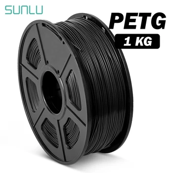 SUNLU PETG cu Filament de 1.75 mm 1KG Transluciditate Imprimare 3d cu Filament din material Plastic Materiale de Imprimare 3d Pentru Imprimantă 3D