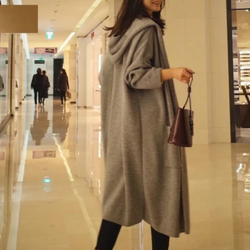 Trench Femei cu Glugă la Modă de Primăvară Stil coreean Slim Elegant Minimalist Solid de sex Feminin Topuri Chic Buzunare mai Noi Haine Ovesize 5XL