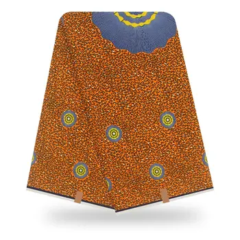 African wax printuri material pentru mozaic african tesatura 6 yarzi de țesătură de bumbac african real ceara ankara material pentru haine