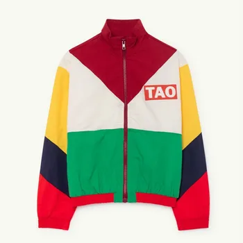 Jacheta copii 2019 Primăvară TAO Brand Băieți Fete Mozaic Colorat Haina Copii Copii Nou Sport Topuri Uza Costum de Haine
