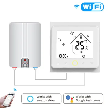 WiFi Inteligent Termostat Controler de Temperatura pentru Apa/Incalzire in pardoseala Electrica/Apa Cazan de Gaz de la Distanță/de Control Vocal Alexa Tuya