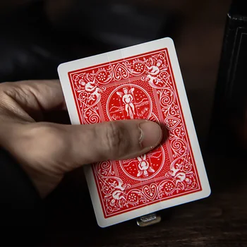 Urmăriți Acest (Card+Uita-te la Set) Trucuri Magice Schimbarea Cartelei pentru a Viziona Până Aproape de Strada Iluzie Truc de Mentalism Puzzle Jucărie Magia Card