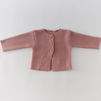2020 Fete pentru Copii Haine de Toamna pentru Copii tricotate Romper Set Baby Salopeta Copil Nou-născut Fata Cardigan Pulover Baieti Haine