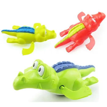 1buc Desene animate de Animale de Ceasornic Abuza de Jucării pentru Copii Copii de Apă Distractiv Joc de Colorat Drăguț Hipopotami Crocodil Seahorse Copii Jucarii de Baie