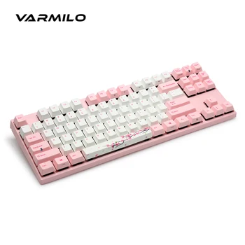 Varmilo MYD68 Sakura Cherry Blossom Tastatură Mecanică Roz Cherry MX Comuta Joc de Birou fără Fir Bluetooth Tastatura 16498