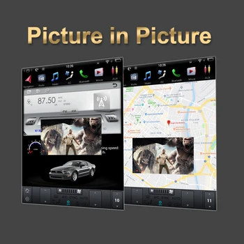 Vertical Tesla ecran Android 9.0 4+64G PX6 Auto Multimedia Gps Pentru Ford explorer Mașină de Navigare GPS Stereo autoradio DSP