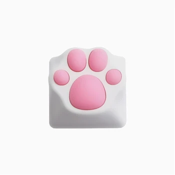 1buc Personalitate Personalizate ABS Silicon Kitty Laba Artizan Pisica Labe - Pad Tastatură taste pentru Switch-uri Cherry MX
