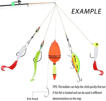Sougayilang Pescuit Combo lanseta Ultralight și Tijă Filare cu Linia de Pescuit Momeală Cârlig Set Complet de Apă Sărată de Pescuit Instrumente