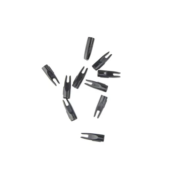 Sharrow 40 Buc Nock Săgeată Neagră Pentru 7mm Săgeata DIY Săgeată Săgeată Accesorii