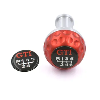 GTI 5/6 Viteza de Aluminiu Schimbătorului de Viteze Maneta Schimbator Buton pentru VW
