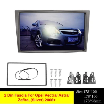 2Din Fascia Pentru Antara Opel Astra Corsa Zafira 2006+ Auto DVD Audio Stereo Cadru de Montare pe Panou Bord Instalare Bezel Trim Kit