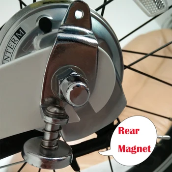 Originale Fata si Spate Aripa Spate din Oțel Cataramă Magnetică Lanț pentru Xiaomi Mijia Qicycle EF1 Electric Biciclete Pliante Biciclete Lanț