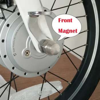 Originale Fata si Spate Aripa Spate din Oțel Cataramă Magnetică Lanț pentru Xiaomi Mijia Qicycle EF1 Electric Biciclete Pliante Biciclete Lanț