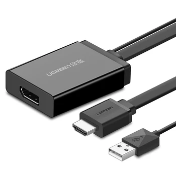 HDMI-DP Cablu USB + HDMI1.4 la DP1.2 Adaptor de sex Masculin HDMI v1.4 DP v1.2 de sex Feminin Convertor HD 4K*2K 30Hz și 1920*1080P 120Hz