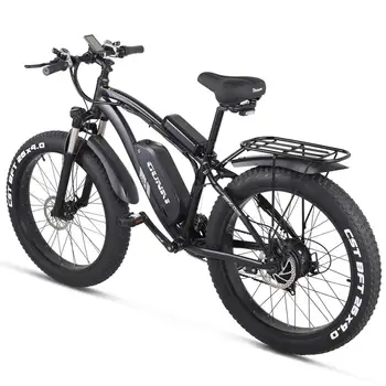 GUNAI Electric Off-road Biciclete Fat Bike 26