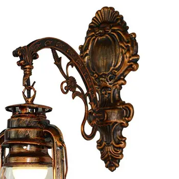 Vintage LED Lampă de Perete Hambar Felinar Retro cu Kerosen Lumina de Perete Europeană Stil Antic
