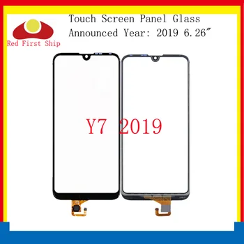 10buc/lot Touch Ecran Pentru Huawei Y7 Prim-2019 Panou Tactil Senzor Digitizer Geam Frontal Exterior Y7 Pro 2019 Touchscreen LCD NU