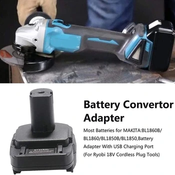 1 Set de Înlocuire pentru Makita Acumulator Caz Kit & 1 Buc MT20RNL Baterie Convertor Adaptor
