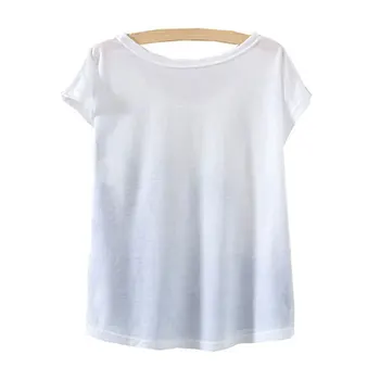 KaiTingu Noua Moda Vintage de Primavara-Vara Tricou Femei Topuri de Imprimare T-shirt Iepure Alb Imprimat Femeie Haine