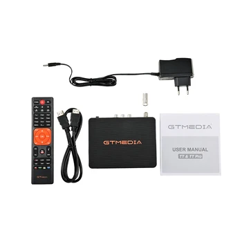 GTMEDIA TT Pro TV Digital Receptor Wifi-TV Tuner DVB-T/T2/Cablu,H. 265,Youtube,suport spania Italia Portugalia Set Top Box