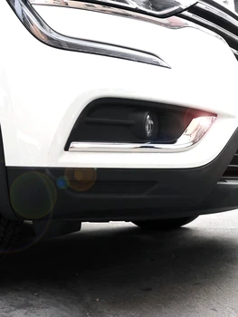 Pentru Renault Koleos 2017-2018 2019 oțel Inoxidabil lămpii de ceață Față de decorare autocolant Auto Styling 16928
