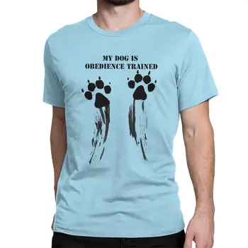 Vintage Câine Este Ascultarea Antrenat T-Shirt pentru Bărbați O Gatului din Bumbac Tricou Malinois Belgian Maneca Scurta 4XL 5XL 6XL Topuri