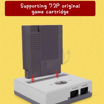 8-BIT HD HM12 NES Sistem de Divertisment Clona NTSC Consolă de jocuri Video AV și HDMI-Out Pus 720P Display 72Pin cu 88 de Jocuri