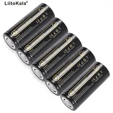 HK LiitoKala Lii-50A 3.7 V 26650 5000mah de Mare Capacitate 26650-50A Li-ion Baterie Reîncărcabilă forCigarette Vape Lanterna LED-uri