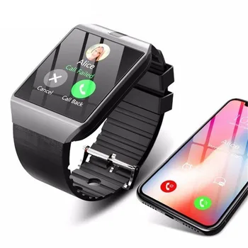 Bluetooth Ceas Inteligent bărbați DZ09 Cu Camera Sim TFCard SmartWatch Tracker de Fitness Pentru Android IOS Huawei, Xiaomi Telefon ceasuri