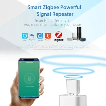 Tuya ZigBee Repetor de Semnal USB Extender pentru Viața Inteligentă ZigBee Dispozitive Senzori Extinde 20-30M Smart Home Automation Module