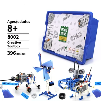 396pcs DIY Robot 3 in 1 Bloc Set Robot Arduino Constructor Robotica Kit de Educație pentru Copii 8+
