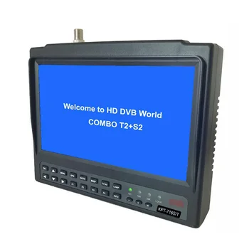 KPT-716S/T DVB-S/S2, TV prin Satelit Receptor Finder Full HD Digital Satfinder Metru MPEG-4 Modulator DVB-T2 Sat Finder VS KPT-268AH
