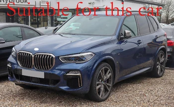 Pentru BMW X5 G05 2019 2020 oțel Inoxidabil bara de protecție spate pervazul ferestrei în afara trunchiuri farfurie decorativa pedala