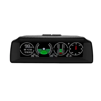 GPS auto Înclinometru Digital Înclinare Indicator de Viteză de Afișare Altitudine Indicator de Pantă Metru De Masina Accesorii Auto