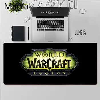 Maiya de Înaltă Calitate World of Warcraft Cauciuc Mouse-ul Durabil Desktop Mousepad Cauciuc Calculator de Gaming mousepad