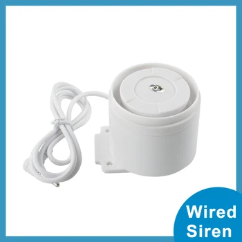 Mini Sirena cu Fir Pentru Acasă de Securitate Sistem de Alarma de 110 dB sunet Accesorii de Alarmă Antifurt DIY