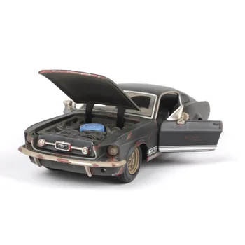 1:24 Face Modele de masini Mustang GT Metal Automobile Jucărie Vehicule de Simulare turnat sub presiune Decor de Colectare Baieti Copii Display Cadou