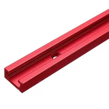 300-800mm Roșu Aliaj de Aluminiu T-Piese Model T Slot Standard Mitra Opri Gabaritul Mitra Șurub de Fixare Slot Pentru prelucrarea Lemnului Instrument