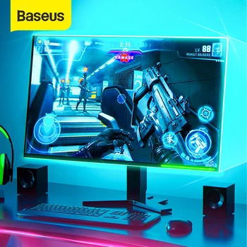 Baseus 5M Banda LED Lumina RGB 5050 Flexibilă cu LED-uri de Jocuri de Lumină de Bandă Panglică 12V DIY Aura de Sincronizare de Iluminat Pentru Calculator PC Mid Tower