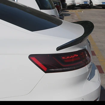 Pentru noul Volkswagen CC Spoiler perioada 2018-2019 material ABS de înaltă calitate din fibră de carbon drum transfer de apă Arteon spoiler