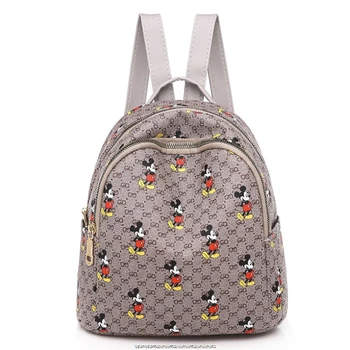 Disney Mickey mouse desene animate doamna Rucsac femei Rucsac 2019 Nou elev fată Drăguță, geanta pentru scoala